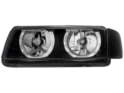 Faróis Angel eyes para VW Passat 35i B4 93-96 _ com 2 angel eyes _ black