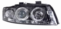 Faróis Angel Eyes Audi A4 8E 01-04