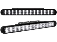 Lâmpadas de Luz de dia  28 LED 200 x 22 x 32 mm_black