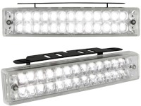 Lâmpadas de Luz de dia 26 LED 140 x 30 x 40 mm