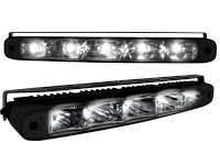 Lâmpadas de Luz de dia 5 hipower LED 220 x 26 x 48 mm _black