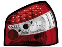 Farolins de Led Audi A3 8L 09.96-04 _ vermelho/transparente