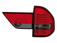 Farolins de Led BMW E83 X3 04-10_ vermelho/smoke