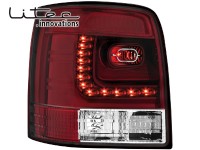 Farolins LITEC de Led VW Passat 3B/G 97-05 _ vermelho/crystal