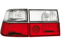 Farolins traseiros para  VW Corrado 88-95 _ vermelho/crystal