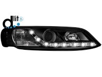 Faróis D-LITE Opel Vectra B 96-98_DAYTIME RUNNING LIGHT_black