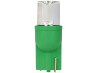 Lâmpadas Led T10 LED _ verde (2 unidades)