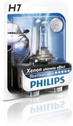 H7 Lâmpada Philips blue vison 12v/ 55 W (1peça)