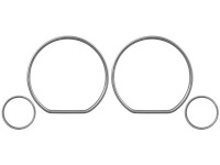 Aros dos manometros VW Golf III / Vento / Polo 6N