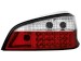 Farolins de Led Peugeot 106 96-99 _ vermelho/crystal