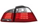 Farolins de Led BMW E61 Touring 04-10_ vermelho/crystal